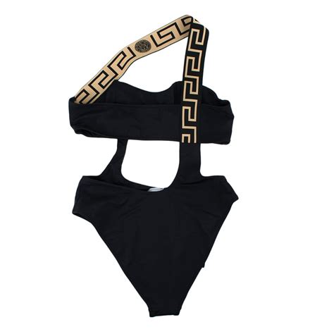 versace medusa border|Versace greca border one piece.